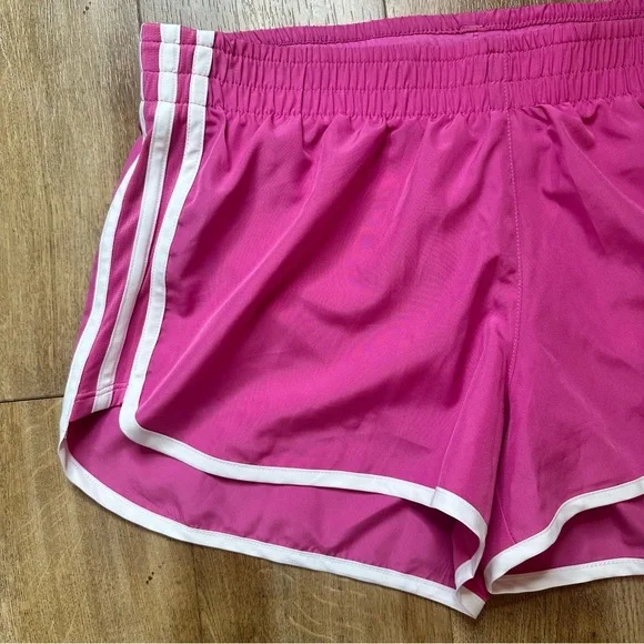 NWT Adidas Slim Fit Pink Shorts 3" Size Medium - Picture 3 of 14
